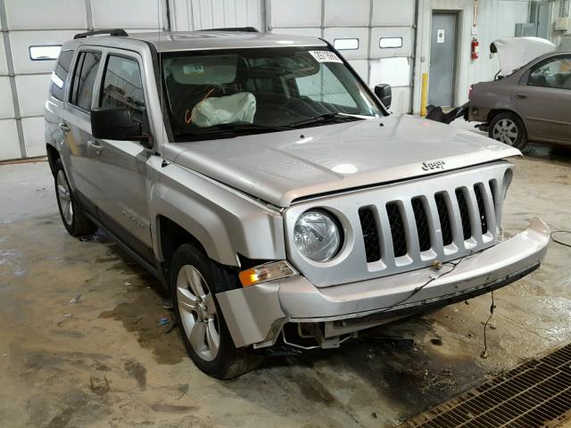 1C4NJPFA6DD260557 - 2013 JEEP PATRIOT LA SILVER photo 1