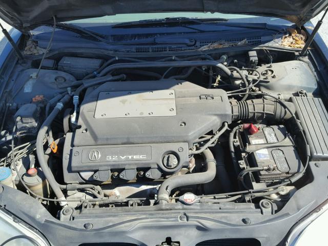 19UYA42421A026278 - 2001 ACURA 3.2CL GREEN photo 7