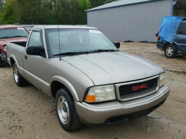 1GTCS145918236622 - 2001 GMC SONOMA TAN photo 1