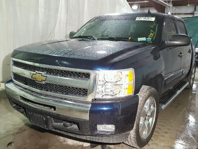 3GCEK23M59G160359 - 2009 CHEVROLET SILVERADO BLUE photo 2