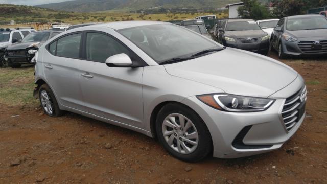 5NPD74LF2HH153692 - 2017 HYUNDAI ELANTRA SE SILVER photo 1