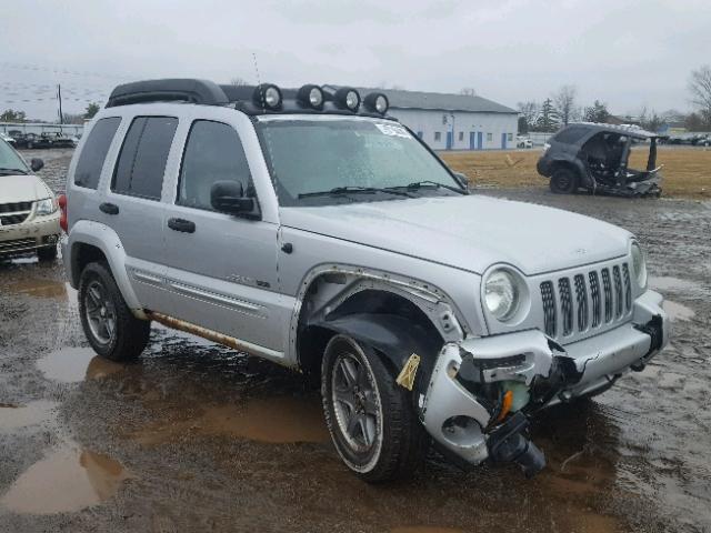 1J4GL38K33W569384 - 2003 JEEP LIBERTY RE SILVER photo 1