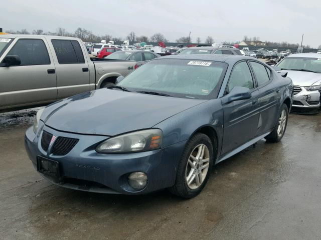 2G2WR554261194699 - 2006 PONTIAC GRAND PRIX BLUE photo 2