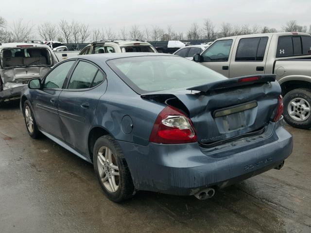 2G2WR554261194699 - 2006 PONTIAC GRAND PRIX BLUE photo 3