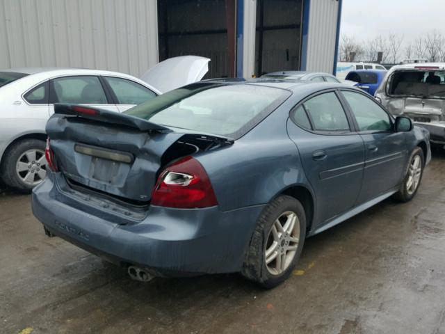 2G2WR554261194699 - 2006 PONTIAC GRAND PRIX BLUE photo 4
