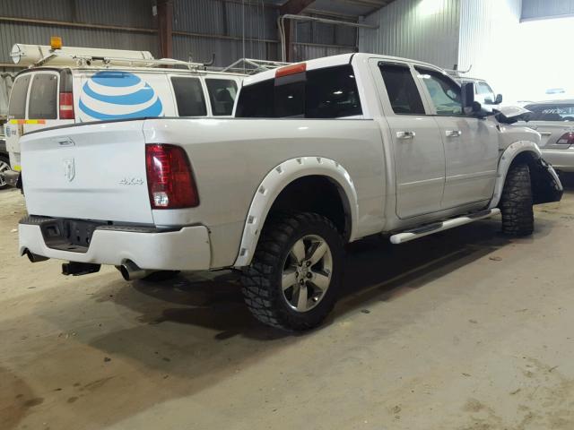 1C6RR7GTXES239435 - 2014 RAM 1500 SLT WHITE photo 4