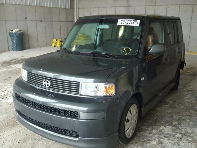 JTLKT334664036667 - 2006 TOYOTA SCION XB GRAY photo 2