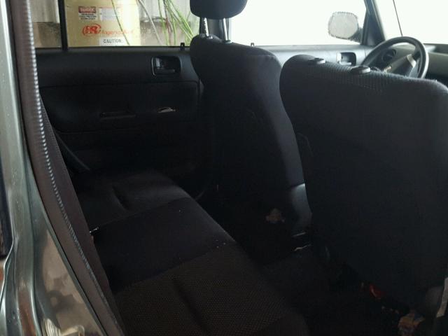 JTLKT334664036667 - 2006 TOYOTA SCION XB GRAY photo 6