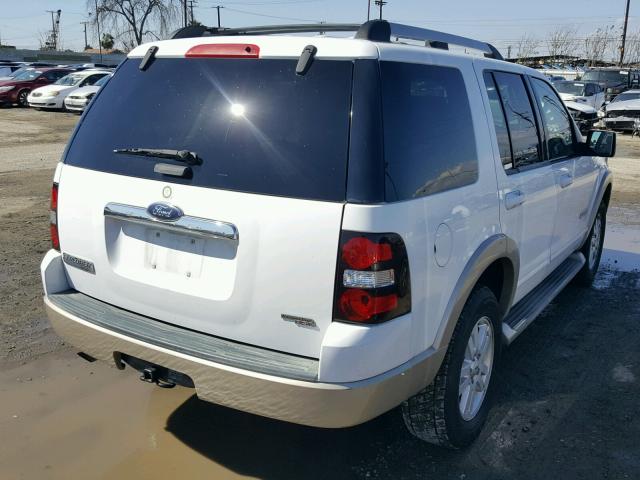 1FMEU64E86UB64368 - 2006 FORD EXPLORER E WHITE photo 4