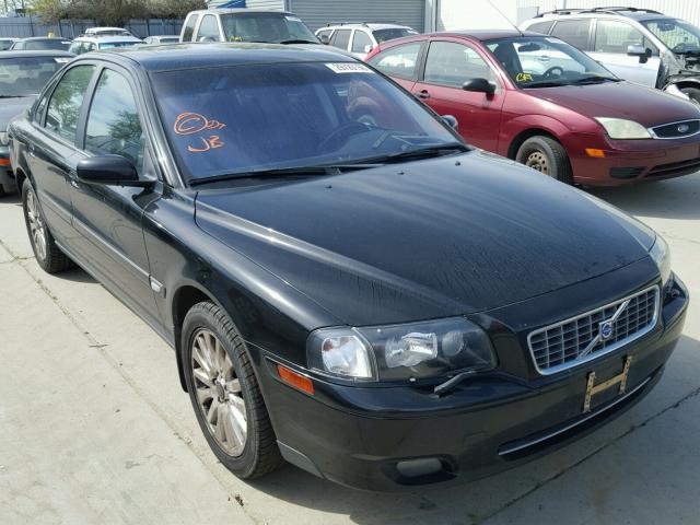 YV1TS91Z341341427 - 2004 VOLVO S80 T6 BLACK photo 1