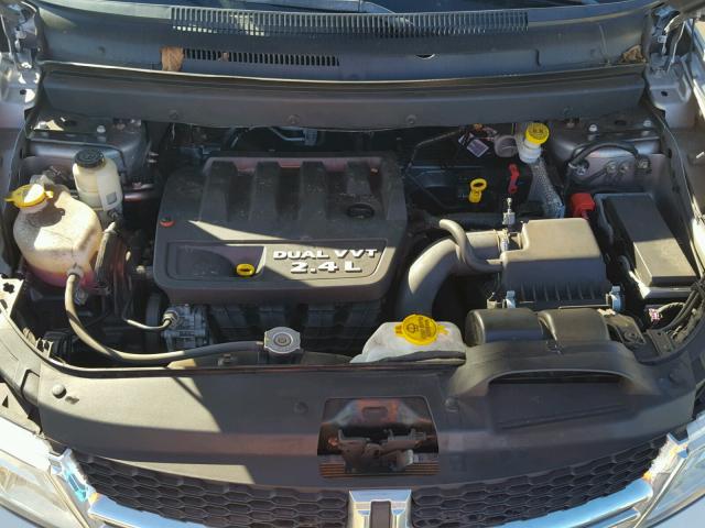 3C4PDCABXFT521372 - 2015 DODGE JOURNEY SE GRAY photo 7