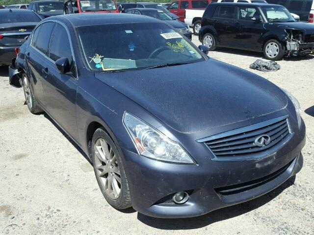 JN1CV6AP7CM931219 - 2012 INFINITI G37 BASE BLUE photo 1