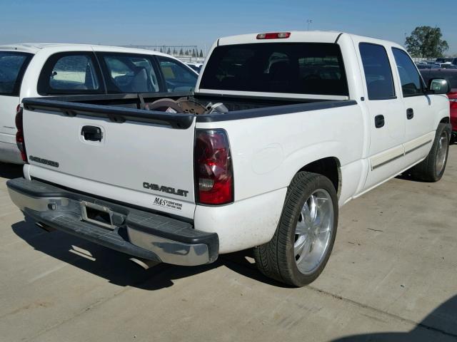 2GCEC13T941413294 - 2004 CHEVROLET SILVERADO WHITE photo 4