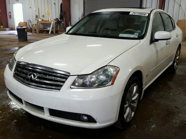 JNKAY01FX7M452670 - 2007 INFINITI M35 BASE WHITE photo 2