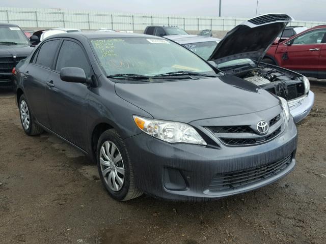 2T1BU4EE5CC793976 - 2012 TOYOTA COROLLA BA CHARCOAL photo 1