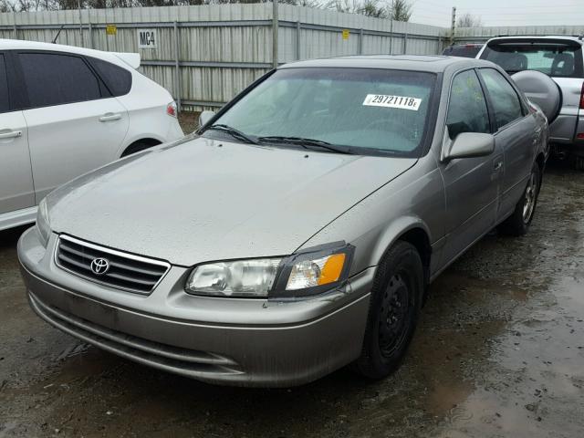 4T1BG22K21U023042 - 2001 TOYOTA CAMRY CE GRAY photo 2