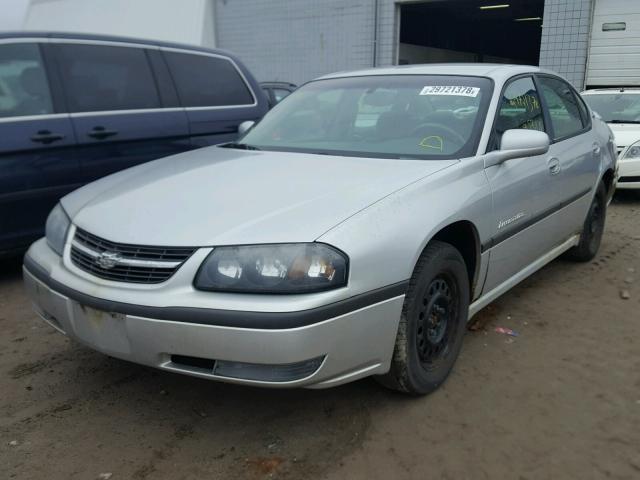 2G1WH52K239126104 - 2003 CHEVROLET IMPALA LS SILVER photo 2