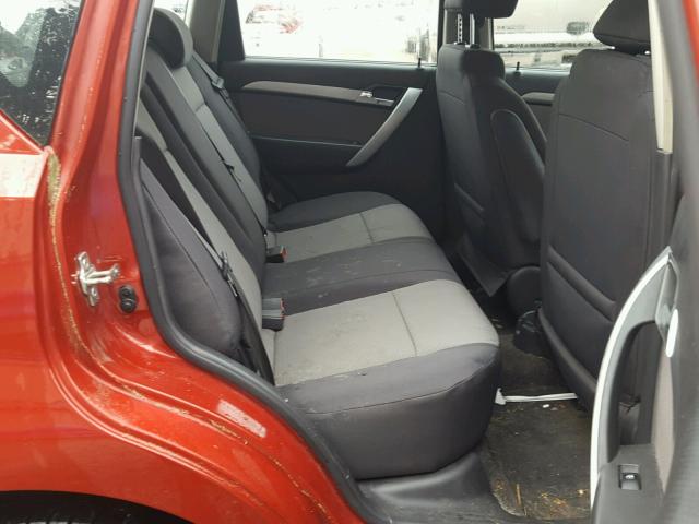 KL1TD6DE9AB132374 - 2010 CHEVROLET AVEO LS RED photo 6