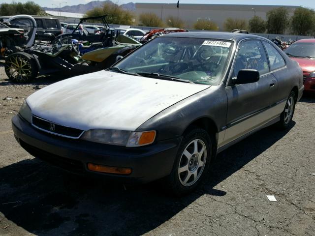 1HGCD7234VA034303 - 1997 HONDA ACCORD LX BLACK photo 2