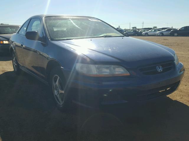 1HGCG31401A004994 - 2001 HONDA ACCORD LX BLUE photo 1