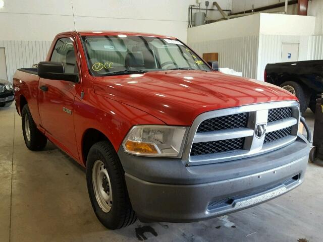 1D3HB16KX9J509197 - 2009 DODGE RAM 1500 RED photo 1