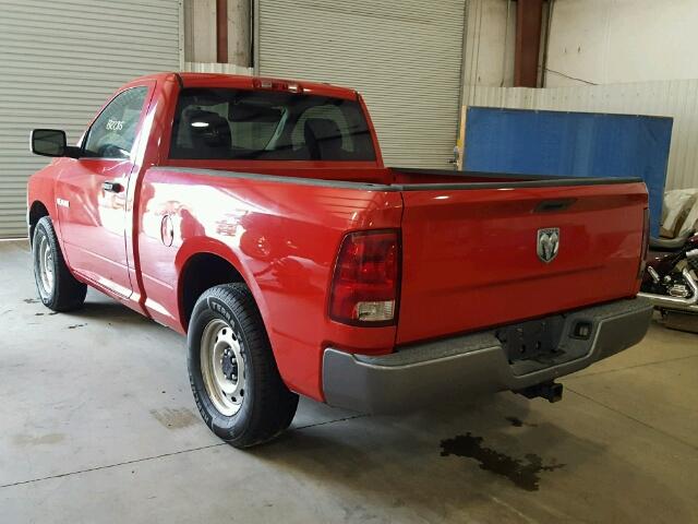 1D3HB16KX9J509197 - 2009 DODGE RAM 1500 RED photo 3