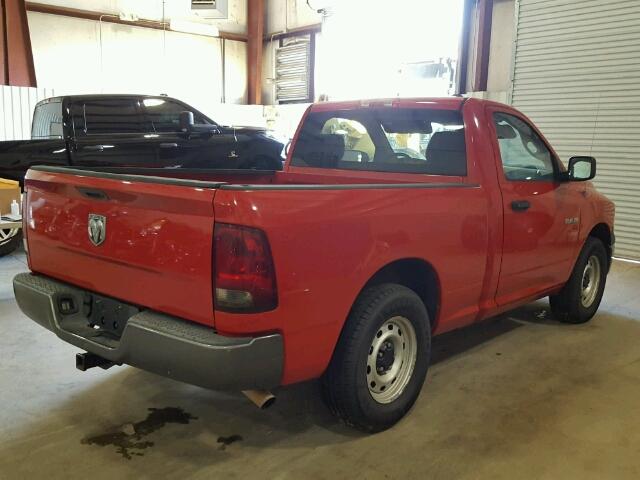 1D3HB16KX9J509197 - 2009 DODGE RAM 1500 RED photo 4