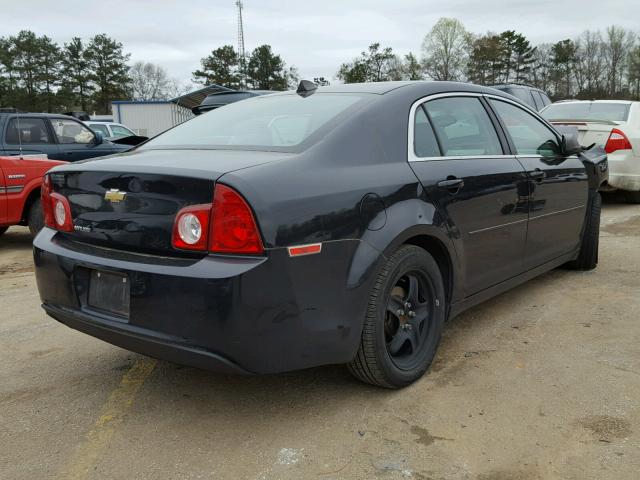 1G1ZB5E01CF201486 - 2012 CHEVROLET MALIBU LS 黑色 照片 4