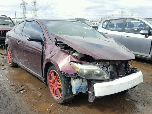 JTKDE167360083499 - 2006 TOYOTA SCION TC PURPLE photo 1