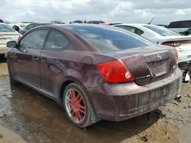 JTKDE167360083499 - 2006 TOYOTA SCION TC 紫色 照片 3
