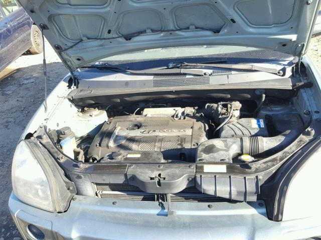 KM8JM12B77U563333 - 2007 HYUNDAI TUCSON GLS BLUE photo 7