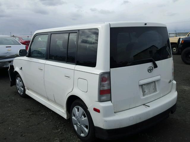 JTLKT324464082872 - 2006 SCION XB WHITE photo 3