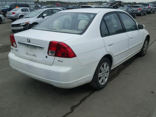 2HGES26743H612333 - 2003 HONDA CIVIC EX WHITE photo 4