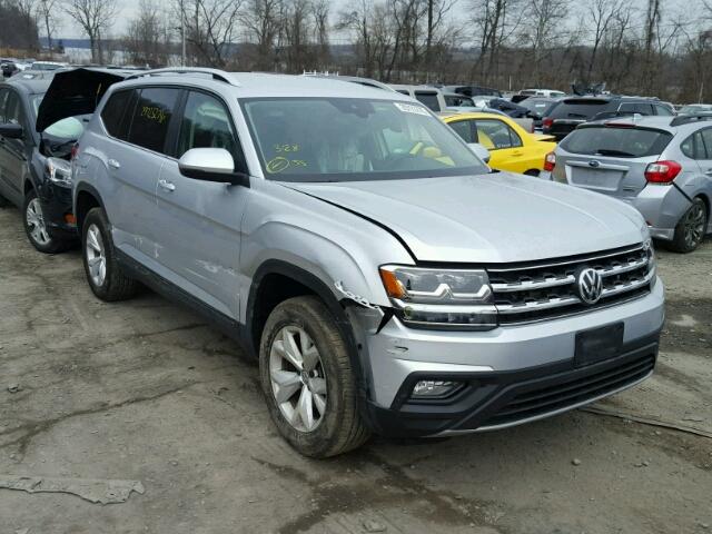 1V2LR2CA4JC538959 - 2018 VOLKSWAGEN ATLAS SE SILVER photo 1