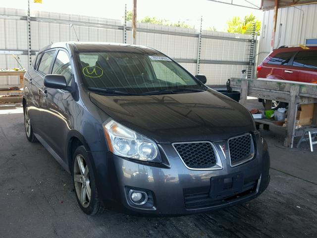 5Y2SP6E0XAZ415436 - 2010 PONTIAC VIBE GRAY photo 1