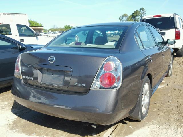 1N4AL11D75C220170 - 2005 NISSAN ALTIMA S GRAY photo 4