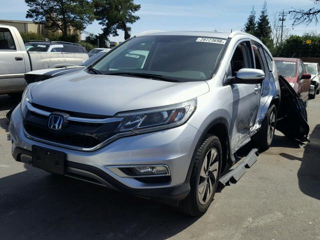 5J6RM3H92GL004912 - 2016 HONDA CR-V TOURI SILVER photo 2