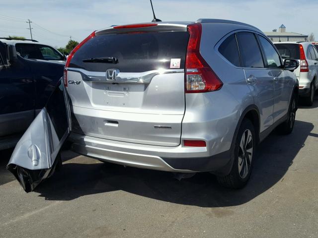 5J6RM3H92GL004912 - 2016 HONDA CR-V TOURI SILVER photo 4