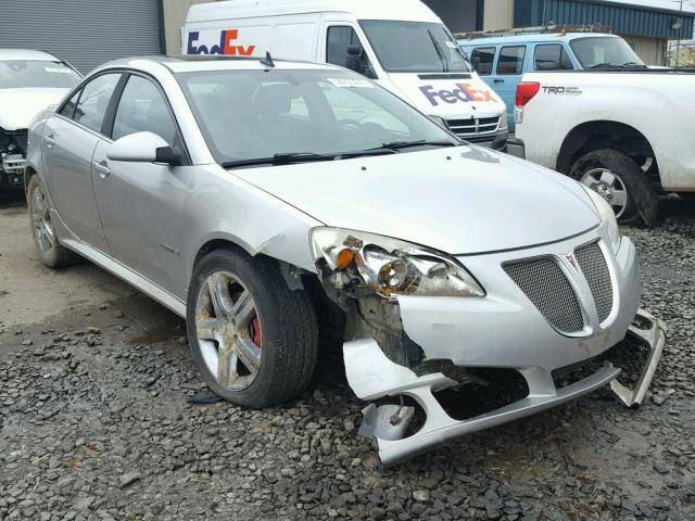 1G2ZM577984218281 - 2008 PONTIAC G6 GXP SILVER photo 1