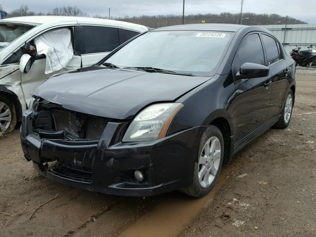 3N1AB6AP7BL627414 - 2011 NISSAN SENTRA 2.0 BLACK photo 2