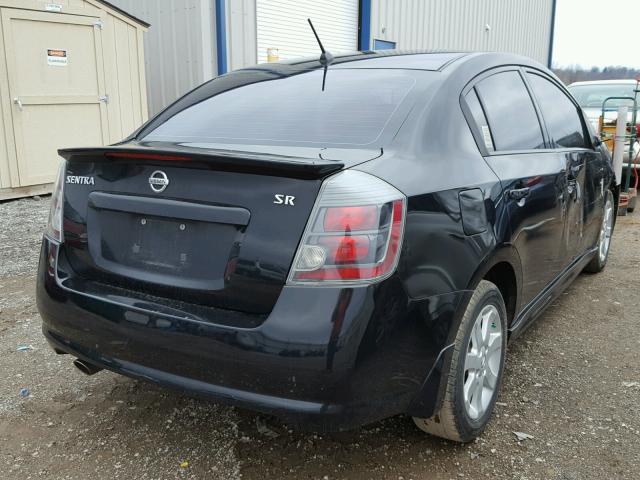 3N1AB6AP7BL627414 - 2011 NISSAN SENTRA 2.0 BLACK photo 4