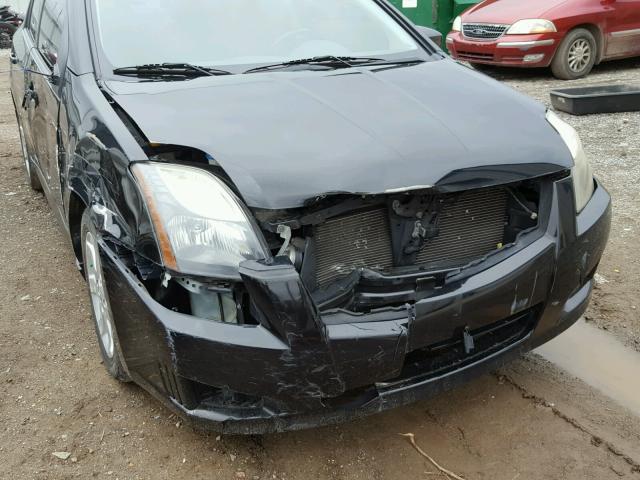 3N1AB6AP7BL627414 - 2011 NISSAN SENTRA 2.0 BLACK photo 9