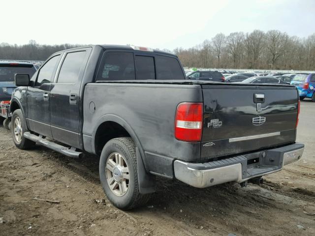 1FTPW14556FA24339 - 2006 FORD F150 SUPER BLACK photo 3