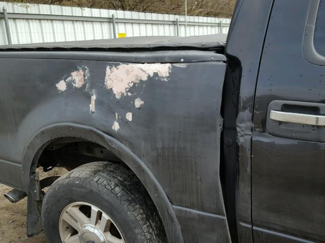 1FTPW14556FA24339 - 2006 FORD F150 SUPER BLACK photo 9