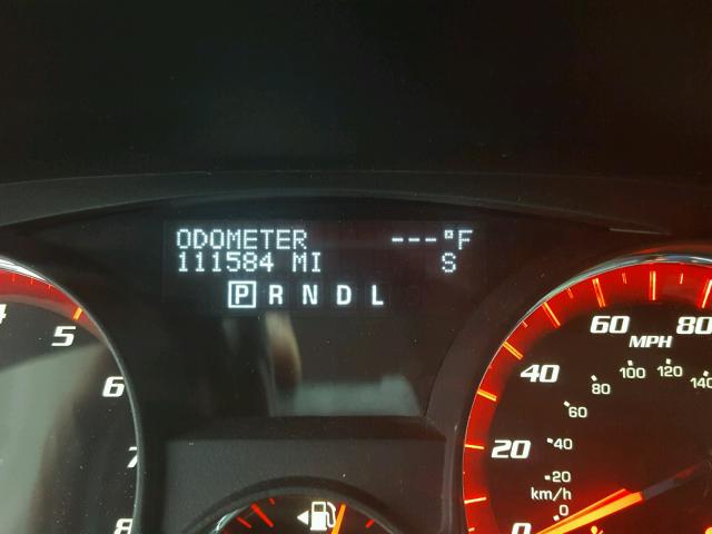 1GKKVRED2BJ398145 - 2011 GMC ACADIA SLT თეთრი ფოტო 8