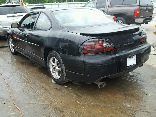1G2WP12K6YF278991 - 2000 PONTIAC GRAND PRIX BLACK photo 3