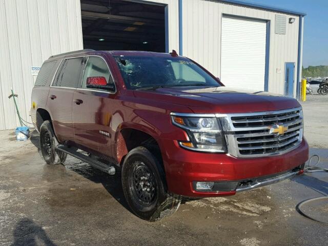 1GNSKBKC5HR177616 - 2017 CHEVROLET TAHOE K150 MAROON photo 1