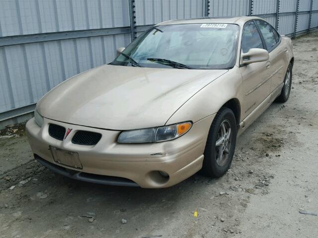 1G2WP52K52F167413 - 2002 PONTIAC GRAND PRIX TAN photo 2