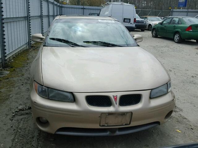 1G2WP52K52F167413 - 2002 PONTIAC GRAND PRIX TAN photo 9