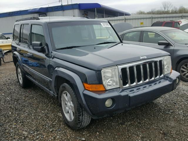 1J8HH48K28C106137 - 2008 JEEP COMMANDER ლურჯი ფოტო 1